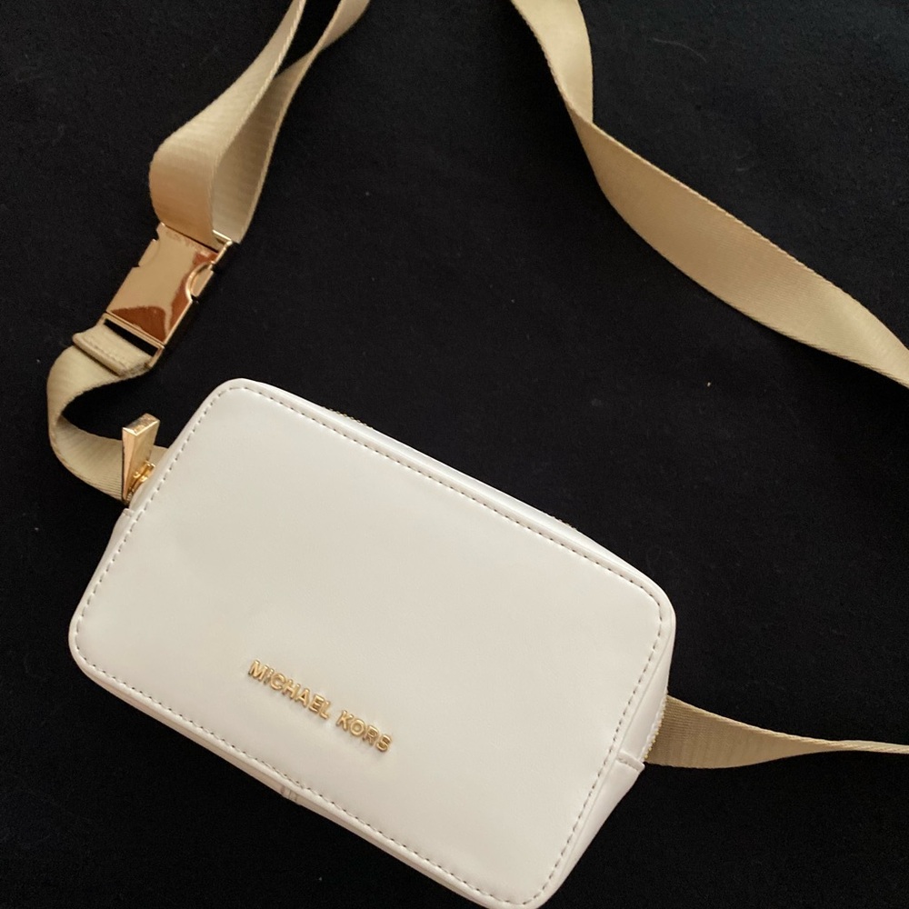 Michael Kors Cream Mini Bag / Fanny Pack / Sling Bag